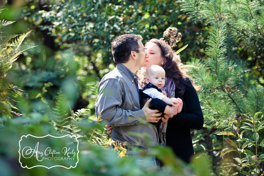 Asheville Botanical Gardens Baby Family Portrait Amy Clifton Keely Photography 003