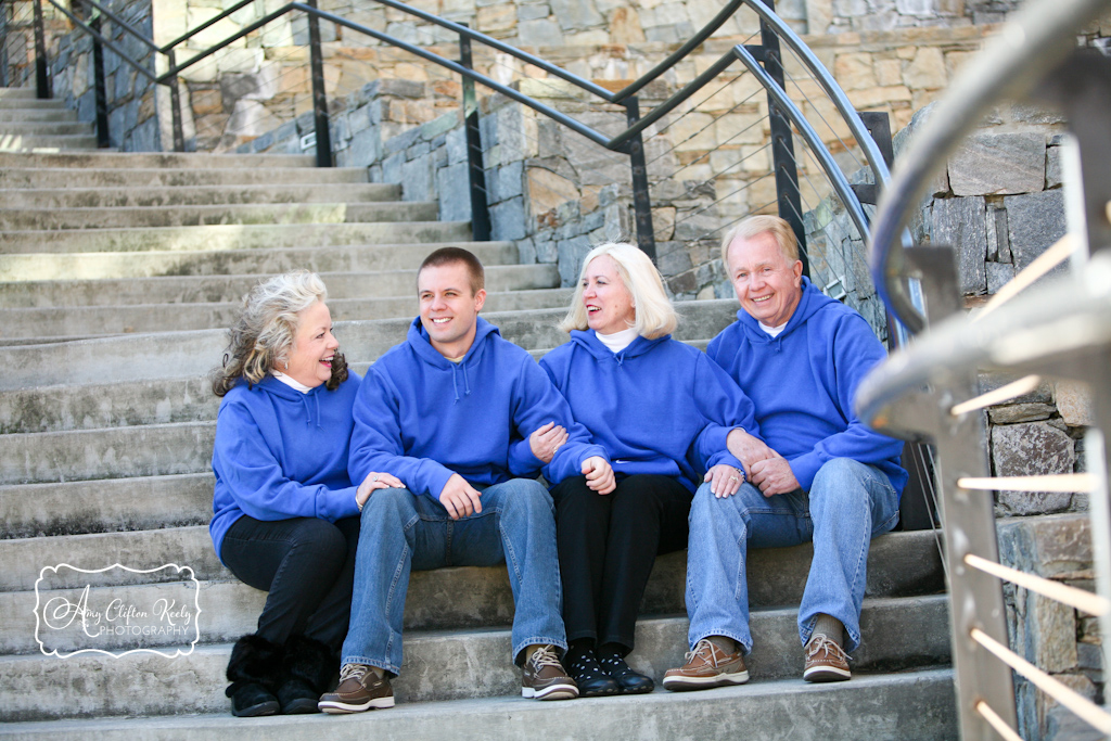 Downtown Greenville Falls Park Peace Center Family Portraits Amy Clifton Keely Photography 01