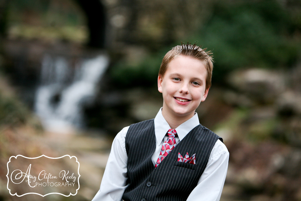 Falls Park Downtown Greenville SC Christmas Family Portraits 50th Anniversary Amy Clifton Keely Photography 11