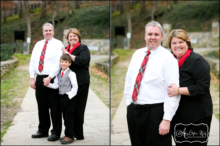 Falls Park Downtown Greenville SC Christmas Family Portraits 50th Anniversary Amy Clifton Keely Photography 16