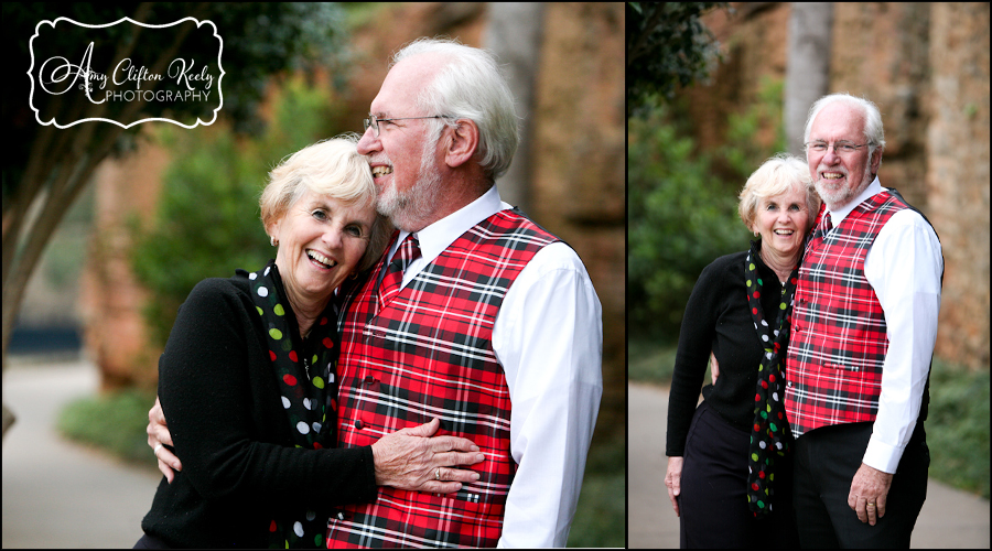 Falls Park Downtown Greenville SC Christmas Family Portraits 50th Anniversary Amy Clifton Keely Photography 24