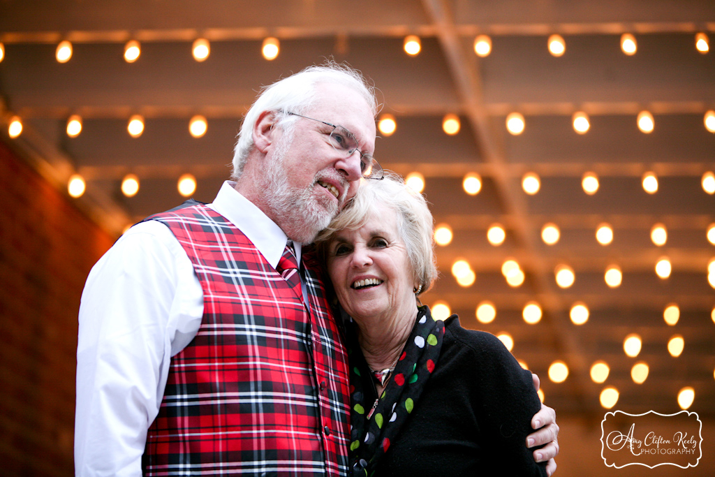 Falls Park Downtown Greenville SC Christmas Family Portraits 50th Anniversary Amy Clifton Keely Photography 28