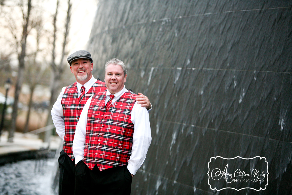 Falls Park Downtown Greenville SC Christmas Family Portraits 50th Anniversary Amy Clifton Keely Photography 29