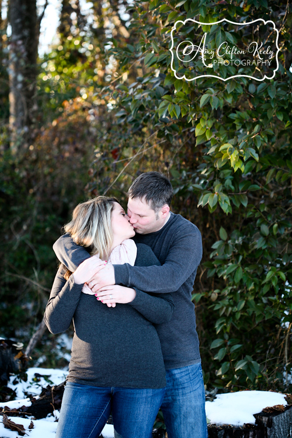 Snowy_Maternity_Portraits_Snowpocalypse_Woods_Couple_Greenville_SC_Amy_Clifton_Keely_Photography 13