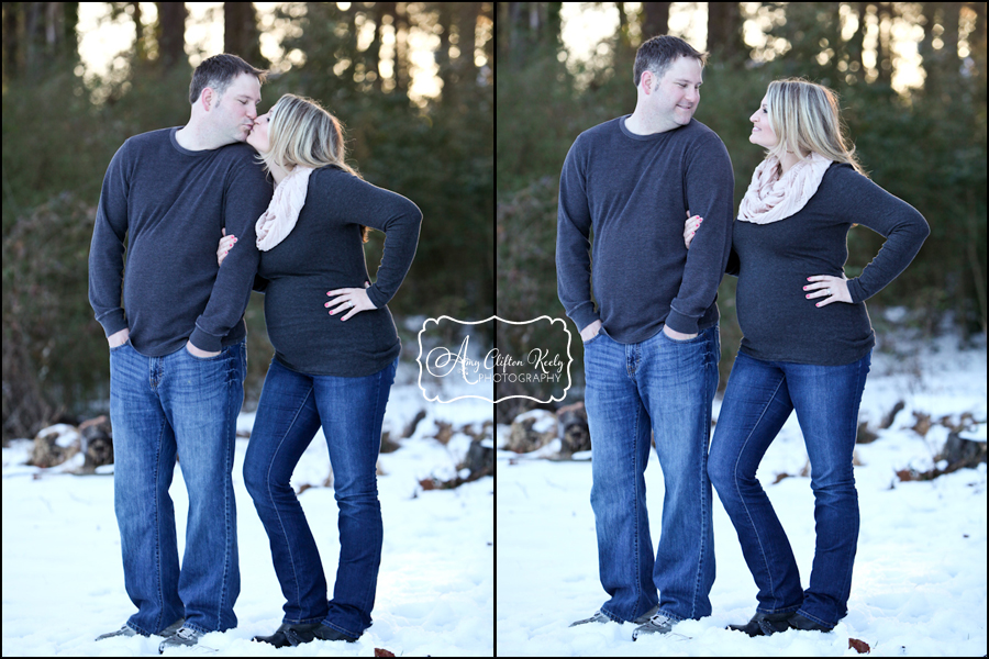 Snowy_Maternity_Portraits_Snowpocalypse_Woods_Couple_Greenville_SC_Amy_Clifton_Keely_Photography 19