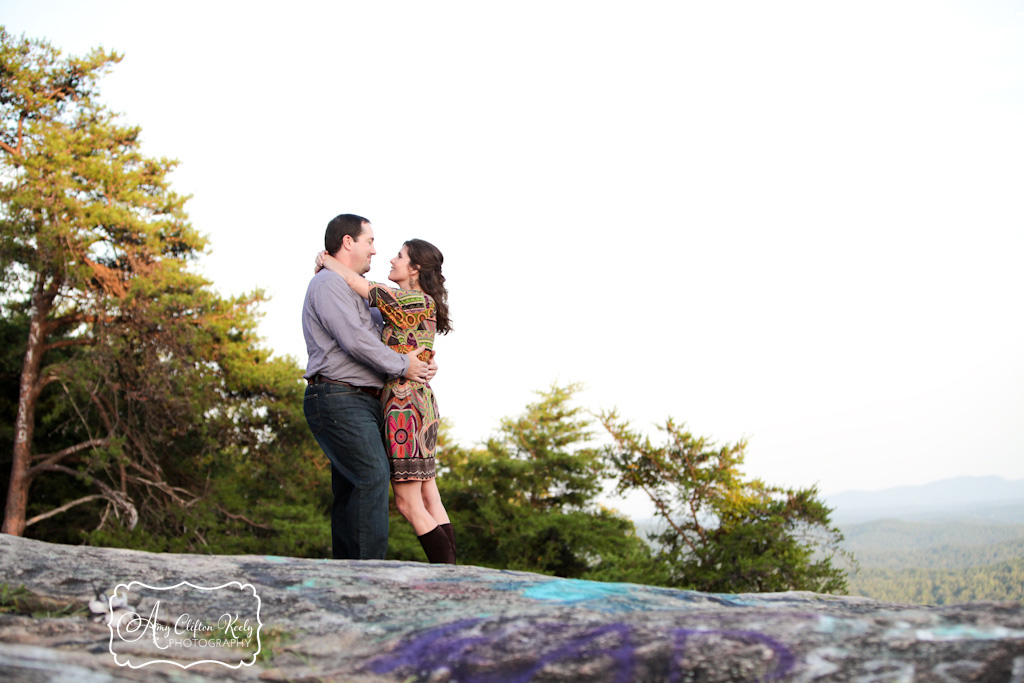 Mountain_Engagement_Photography_Bald_Rock_Wildcat_Falls_Waterfall_Portraits_Amy_Clifton_Keely_Greenville 022