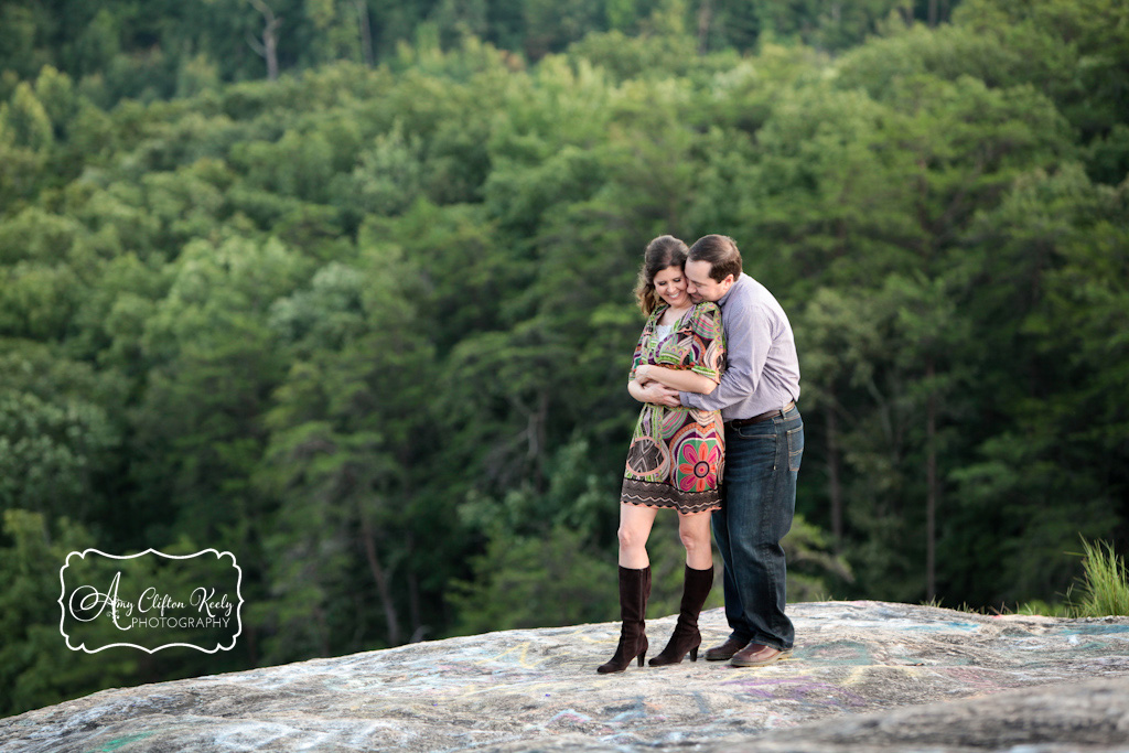 Mountain_Engagement_Photography_Bald_Rock_Wildcat_Falls_Waterfall_Portraits_Amy_Clifton_Keely_Greenville 024