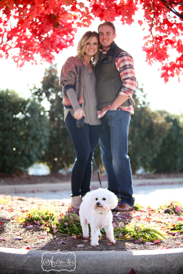 Greer_City_Park_Fall_Leaves_Couple_Portraits_Love_Poodle_Amy_Clifton_Keely_Photography_Greenville_SC 14