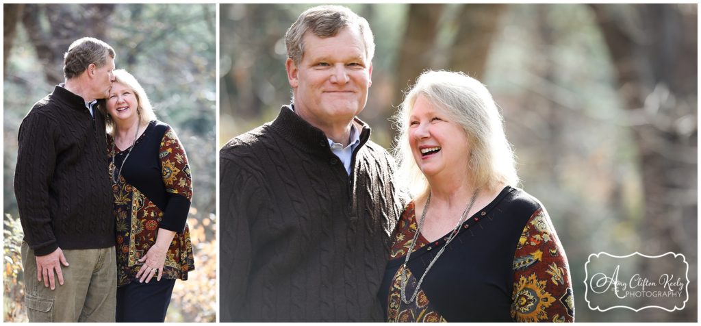 Fall Family Generations Portraits in Asheville NC Botanical Gardens