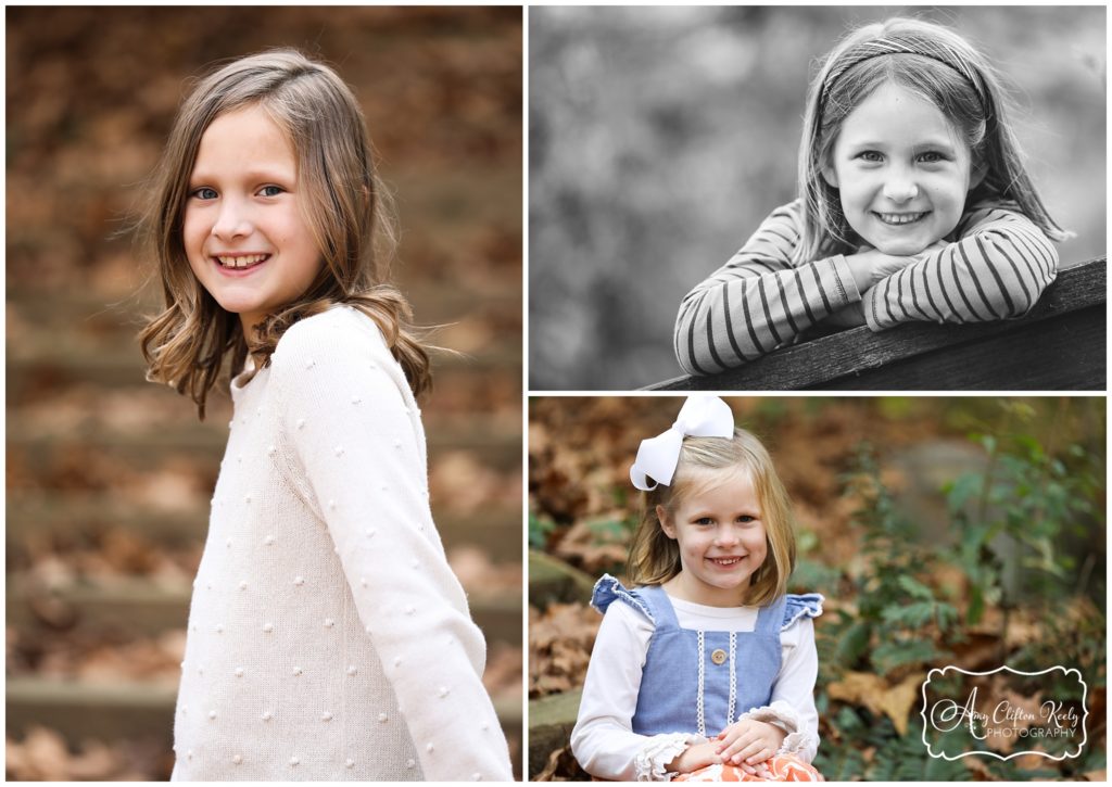 Fall Family Generations Portraits in Asheville NC Botanical Gardens