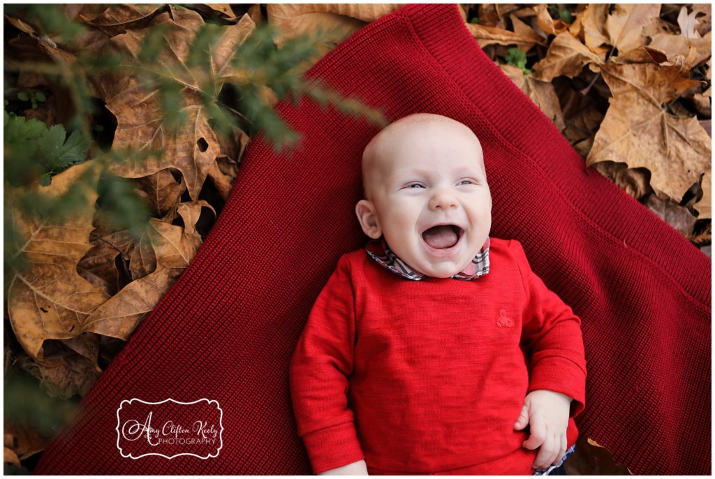 Fall Family Generations Portraits in Asheville NC Botanical Gardens